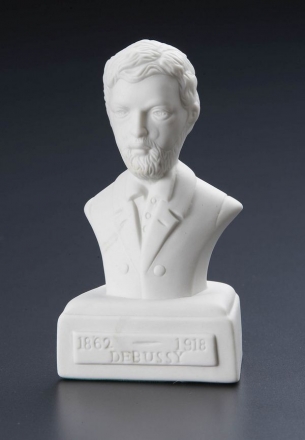 Composer Statuette - Debussy 5''  Dekoration