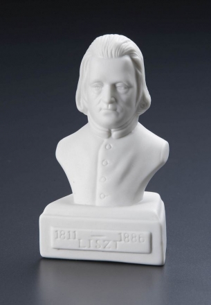 Composer Statuette - Liszt 5''  Dekoration