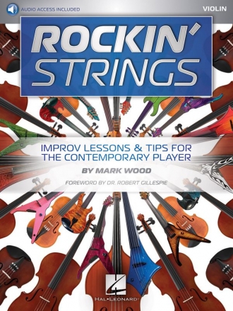 HL00192245 Rockin' Strings (+Online Audio Access): for violin