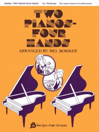 Two Pianos-Fourhands Keyboard Duets 2 Pianos Buch