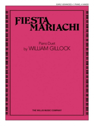 Fiesta Mariachi for piano for 4 hands score