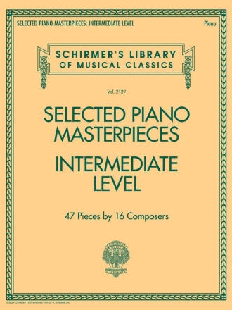 Selected Piano Masterpieces - intermediate Level for piano