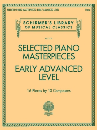 Selected Piano Masterpieces - early advanced level for piano