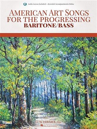 HL50600849 American Art Songs of the progressing Singer (+Audio Online for baritone/bass and piano