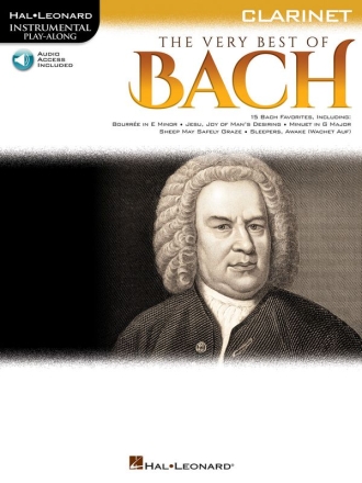 The very Best of Bach (+Online Audio Access) for clarinet