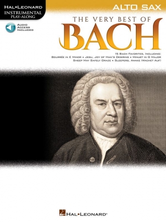 The very Best of Bach (+Online Audio Access) for alto saxophone