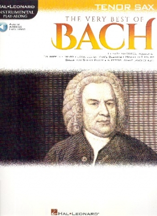 The very Best of Bach (+Online Audio Access) for tenor saxophone