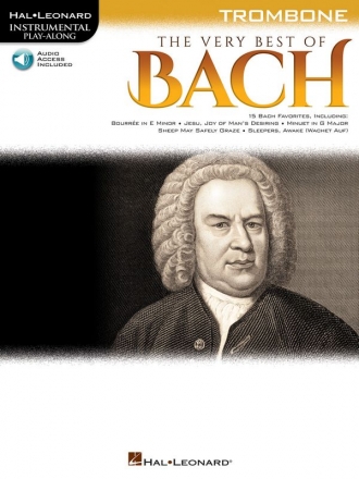 The very Best of Bach (+Online Audio Access) for trombone