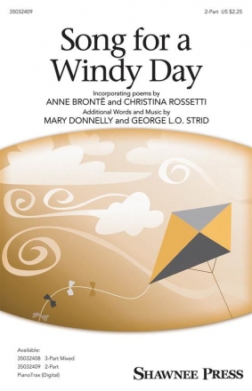 George L.O. Strid_Mary Donnelly, Song For A Windy Day 2-Part Choir Chorpartitur