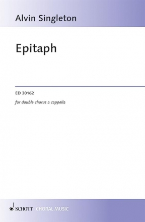 ED30162 Epitaph fr 2 gem Chre a cappella Partitur