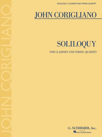 Soliloquy Clarinet and String Quartet Partitur + Stimmen