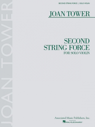 Joan Tower, Second String Force Violin Buch