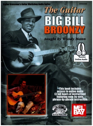 The Guitar of Big Bill Broonzy (+Online Audio) for guitar/tab