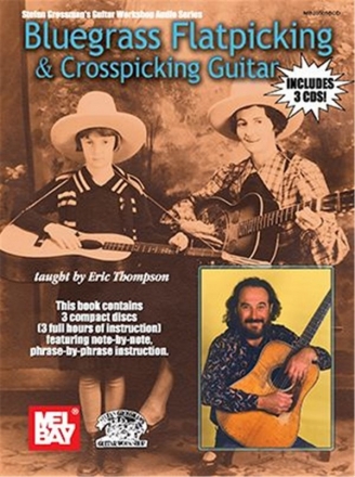 Bluegrass Flatpicking and Crosspicking Guitar (+Online Audio) for flatpicking guitar/tab