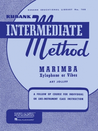 Rubank Intermediate Method Marimba Buch