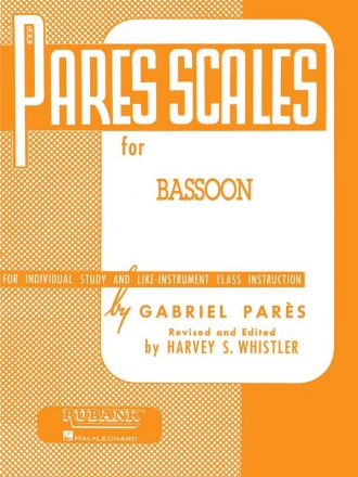 Rubank Pares Scales for bassoon