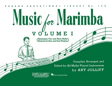 Art Jolliff, Music for Marimba - Vol. I Mallet Instruments Buch