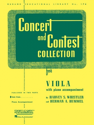 Concert And Contest Collection Viola Buch