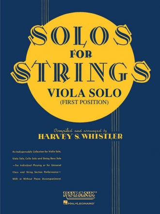 Solos For Strings - Viola Solo (First Position) Viola Buch