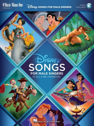 Disney Songs (+Online Audio Access) for male singers