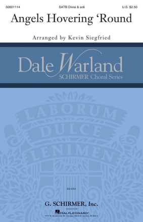 Kevin Siegfried, Angels Hovering Round SATB a Cappella Chorpartitur