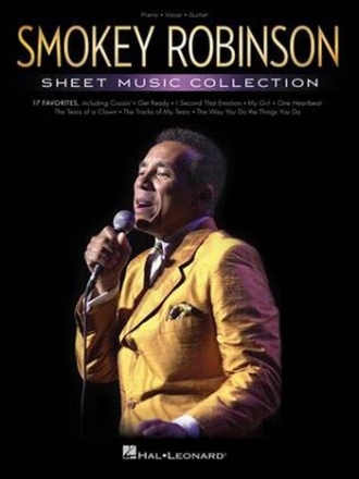 HL00251515 Smokey Robinson: Sheet Music Collection songbook piano/vocal/guitar