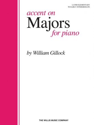 William Gillock Accent On Majors Klavier Buch