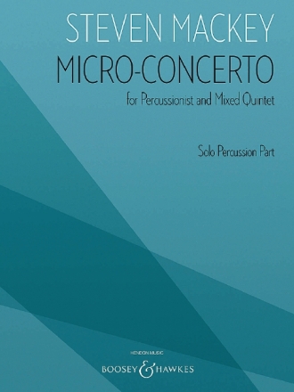 Micro-Concerto for percussion (1 player) and ensemble solo part