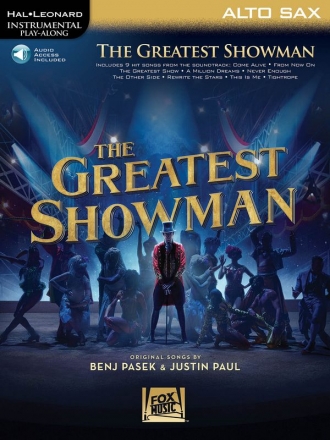 The greatest Showman (+Online Audio) for alto saxophone