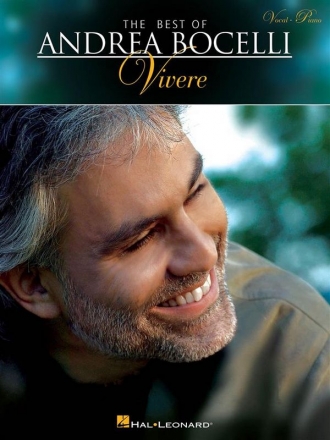 The Best of Andrea Bocelli: Vivere for vocal and piano Songbook