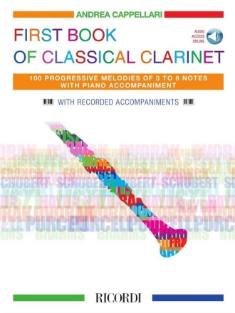 First Book of Classical Clarinet (+ Online-Audio) fr Klarinette und Klavier