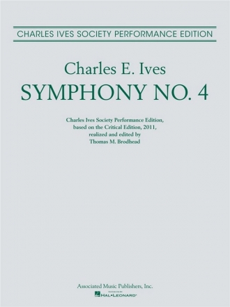 Charles Ives, Symphony No. 4 Orchestra Partitur