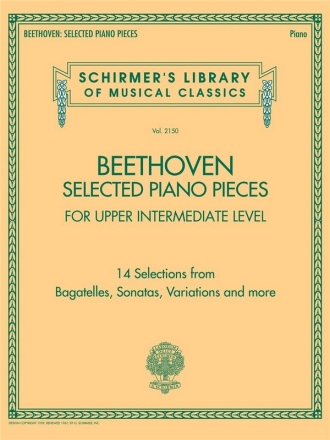 Ludwig van Beethoven, Selected Piano Pieces: Upper Intermediate Piano Book