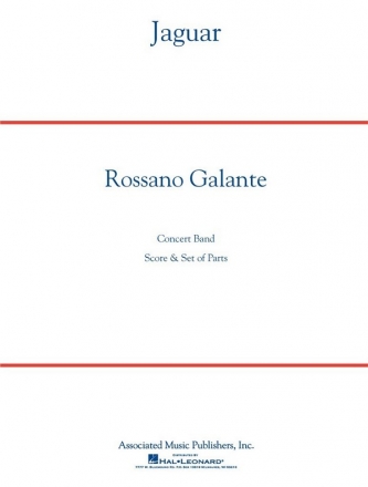 Rossano Galante, Jaguar Concert Band Partitur + Stimmen