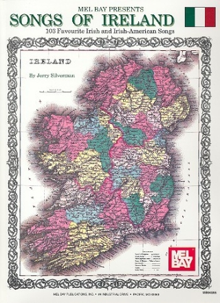 Songs of Ireland songbook melody line/lyrics/chord symbols 