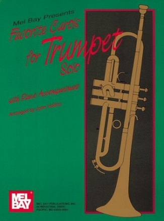 HOLLINS J Favorite Carols for Trumpet Solo Trompete Spielbuch