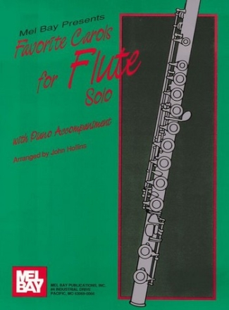 HOLLINS J Favorite Carols for Flute Solo Flte Spielbuch