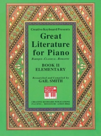 SMITH G Great Literature for Piano Book 2 (Elementary) Klavier Spielbuch