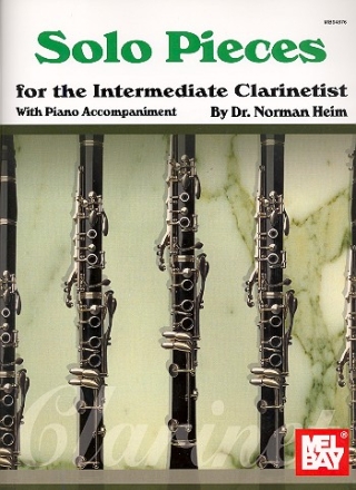 Solo Pieces for the Intermediate Clarinetist for clarinet and piano