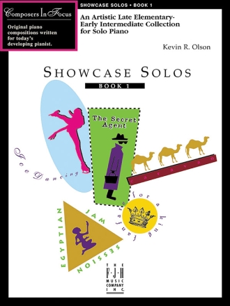 Kevin R. Olson: Showcase Solos Book One Piano Instrumental Album