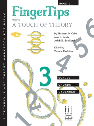 Cobb/Lewis/Strickland: Fingertips With A Touch Of Theory, Book 3 Piano Instrumental Album