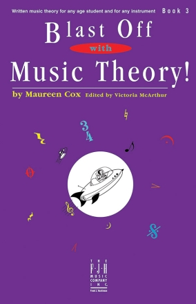 Cox/Mcarthur: Blast Off With Music Theory! Book 3 Piano Instrumental Tutor