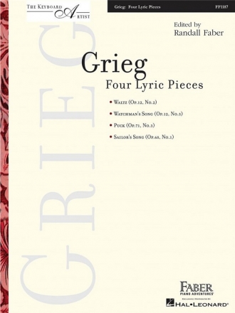 Grieg: Grieg: Four Lyric Pieces Piano Instrumental Album