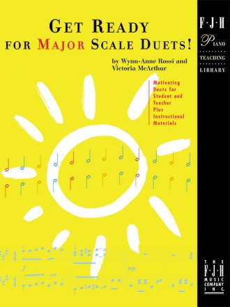 Get Ready For Major Scale Duets! Piano Duet Instrumental Album