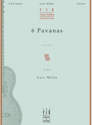 Luis Milan: 6 Pavanas Guitar Instrumental Album