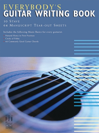 Everybody'S Guitar: Writing Book Guitar Manuscript