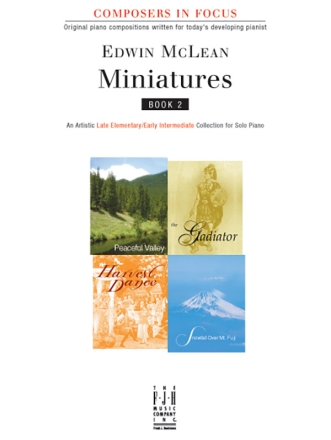 Edwin Mclean: Miniatures Book 2 Piano Instrumental Album