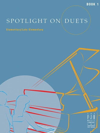 Mixed: Spotlight On Duets, Book 1 Piano Duet Instrumental Album