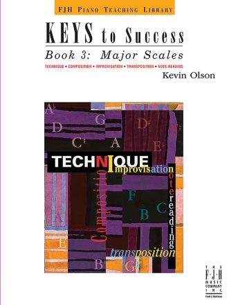 Kevin Olson: Keys To Success Book Three Piano Instrumental Tutor