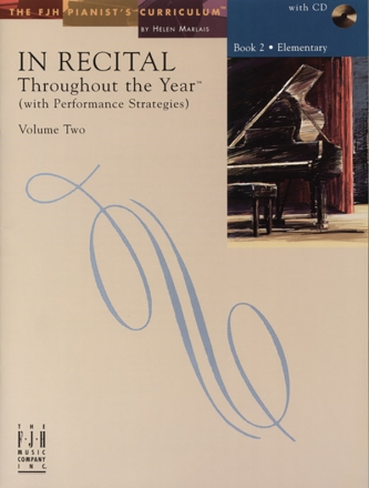 In Recital - Throughout The Year (With Performance Strategies): Volume Piano Instrumental Album